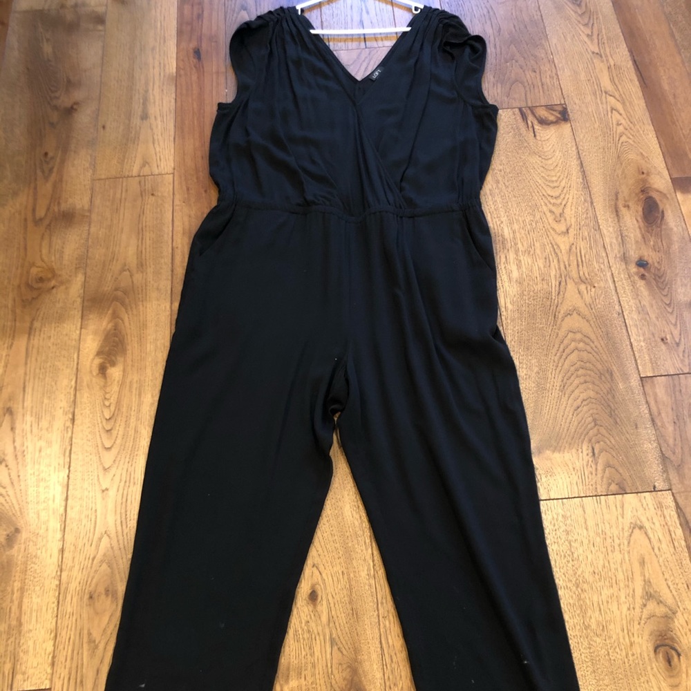 Sleeveless Black Jumpsuit